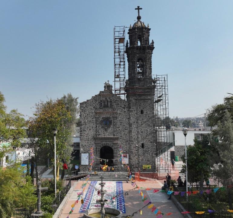 Restauran iglesia con 430 años, evitan que colapse - Capital Estado de  México